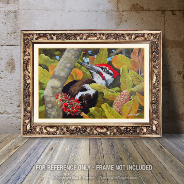 Pileated Woodpecker Art by Kim B. Parrish