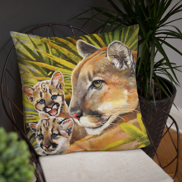 Florida Panther pillow