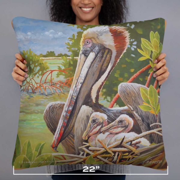 Pelican Accent Pillow